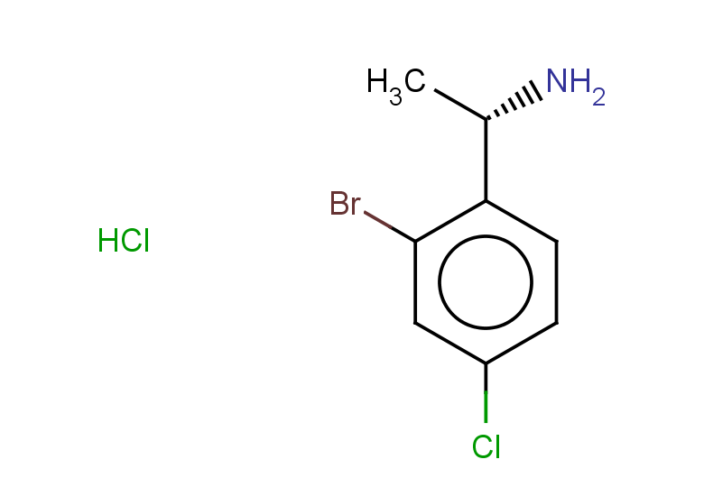 (1S)-1-(2-bromo-4-chlorophenyl)ethan-1-amine hydrochloride