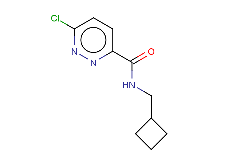 6-chloro-N-(cyclobutylmethyl)pyridazine-3-carboxamide