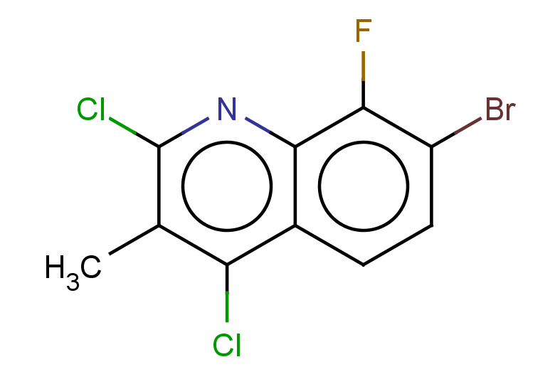 7-bromo-2,4-dichloro-8-fluoro-3-methylquinoline