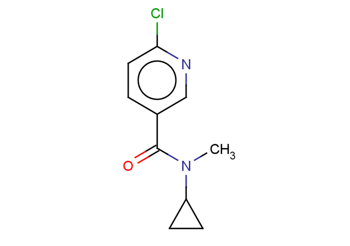 6-chloro-N-cyclopropyl-N-methylpyridine-3-carboxamide