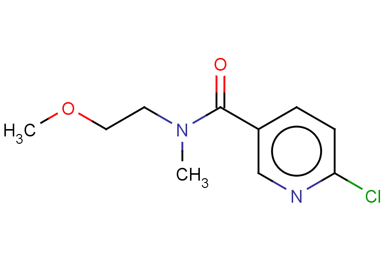 6-chloro-N-(2-methoxyethyl)-N-methylpyridine-3-carboxamide