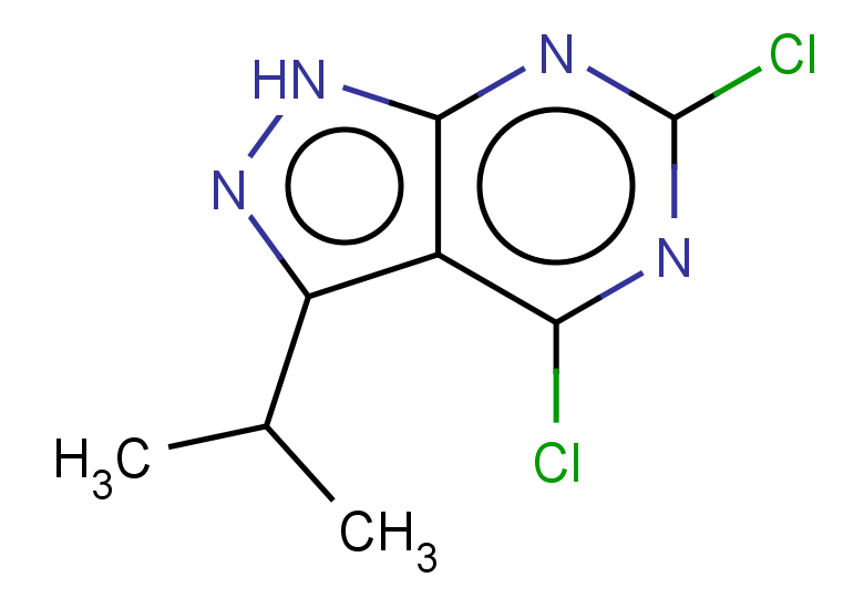 4,6-dichloro-3-(propan-2-yl)-1H-pyrazolo[3,4-d]pyrimidine