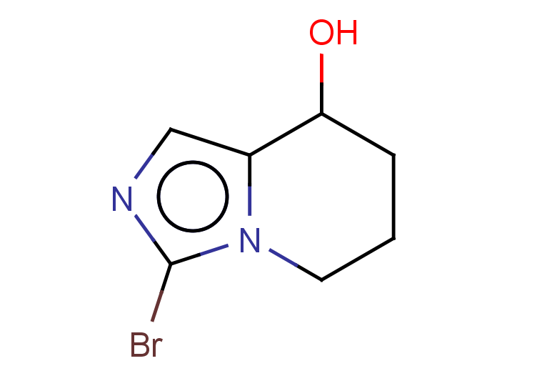 3-bromo-5H,6H,7H,8H-imidazo[1,5-a]pyridin-8-ol
