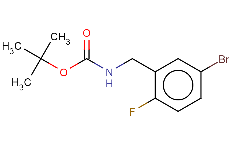 tert-butyl N-[(5-bromo-2-fluorophenyl)methyl]carbamate