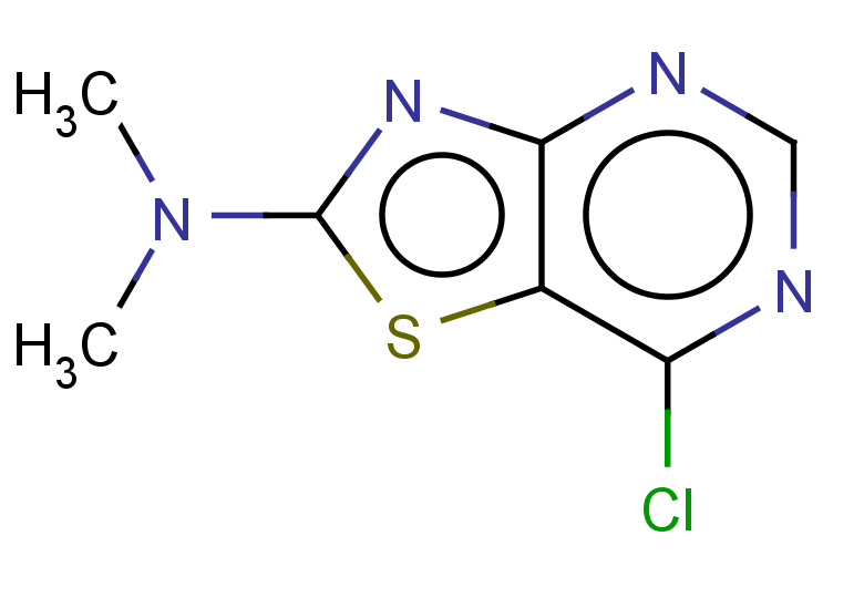 7-chloro-N,N-dimethyl-[1,3]thiazolo[4,5-d]pyrimidin-2-amine