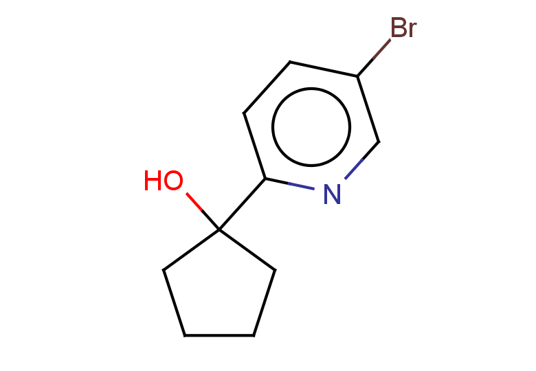 1-(5-bromopyridin-2-yl)cyclopentan-1-ol