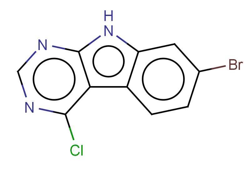 7-bromo-4-chloro-9H-pyrimido[4,5-b]indole