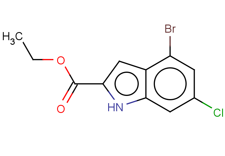 ethyl 4-bromo-6-chloro-1H-indole-2-carboxylate