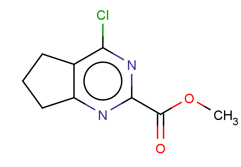 methyl 4-chloro-5H,6H,7H-cyclopenta[d]pyrimidine-2-carboxylate