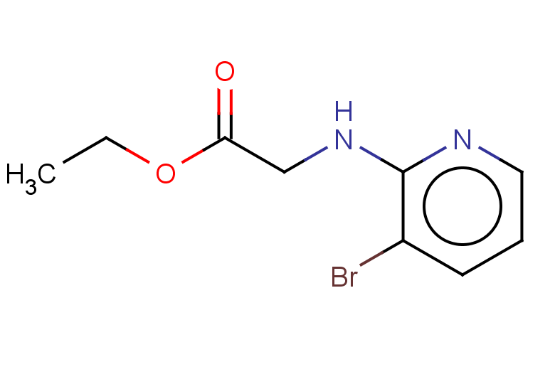 ethyl 2-[(3-bromopyridin-2-yl)amino]acetate