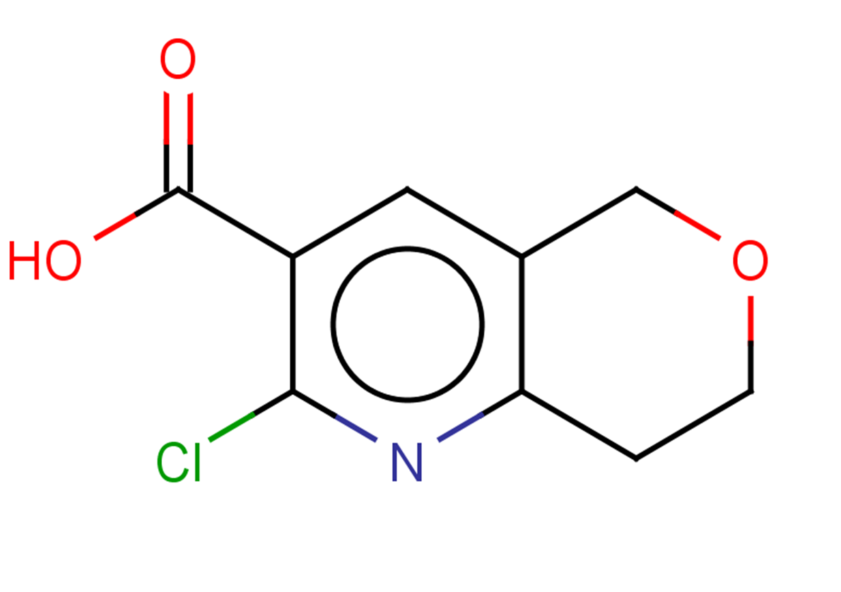 2-chloro-5H,7H,8H-pyrano[4,3-b]pyridine-3-carboxylic acid