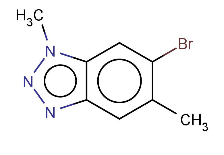 6-bromo-1,5-dimethyl-1H-1,2,3-benzotriazole