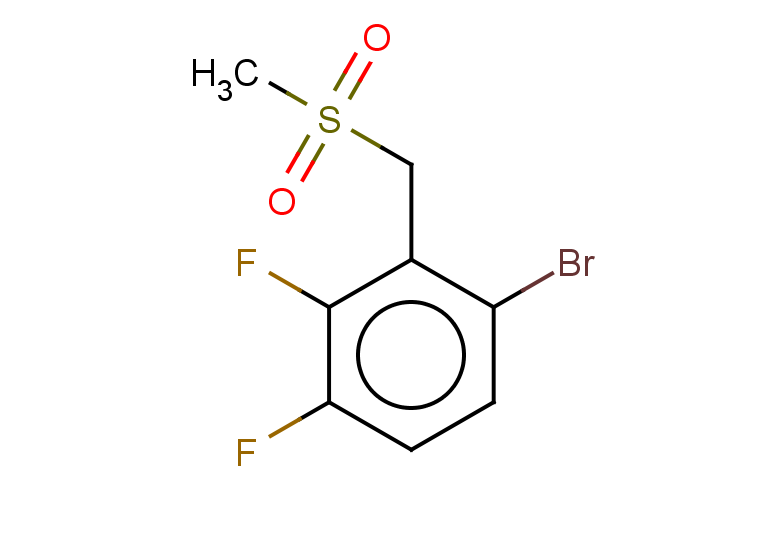 1-bromo-3,4-difluoro-2-(methanesulfonylmethyl)benzene