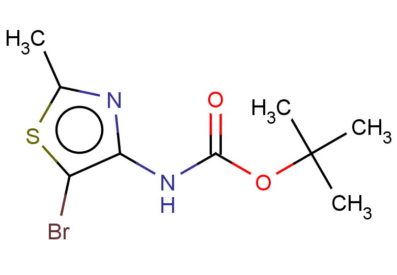 tert-butyl N-(5-bromo-2-methyl-1,3-thiazol-4-yl)carbamate