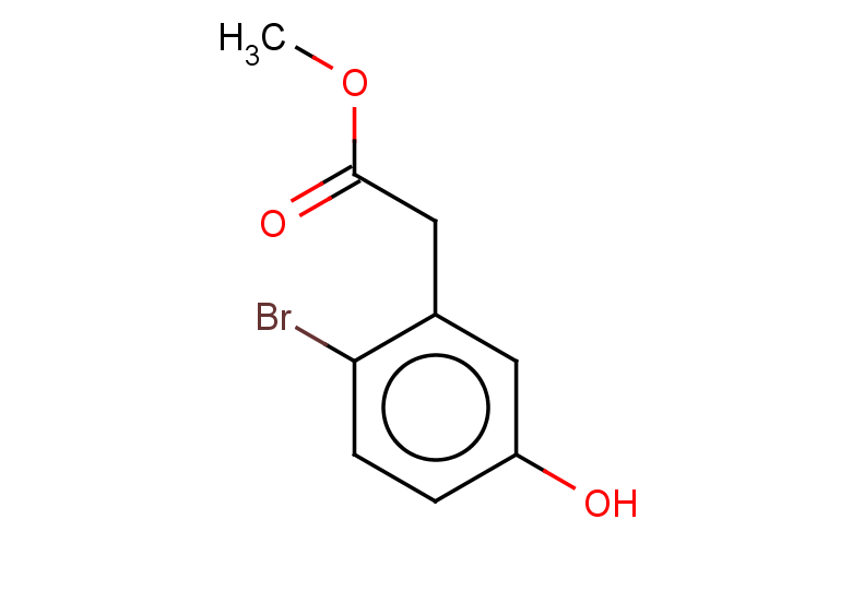 methyl 2-(2-bromo-5-hydroxyphenyl)acetate