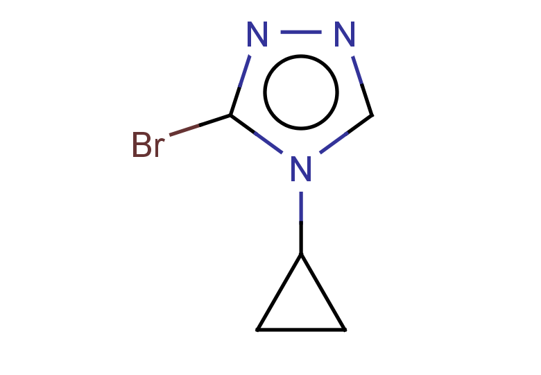 3-bromo-4-cyclopropyl-4H-1,2,4-triazole