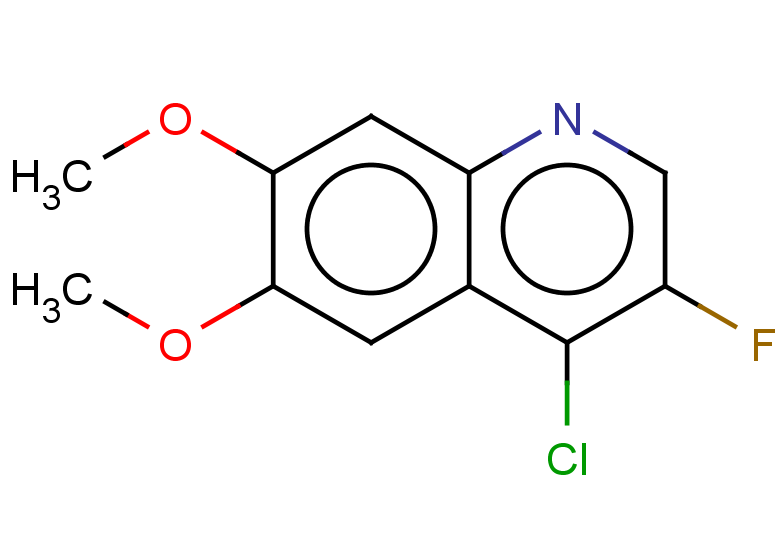 4-chloro-3-fluoro-6,7-dimethoxyquinoline