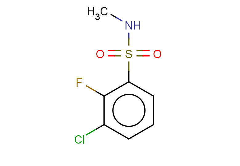 3-chloro-2-fluoro-N-methylbenzene-1-sulfonamide