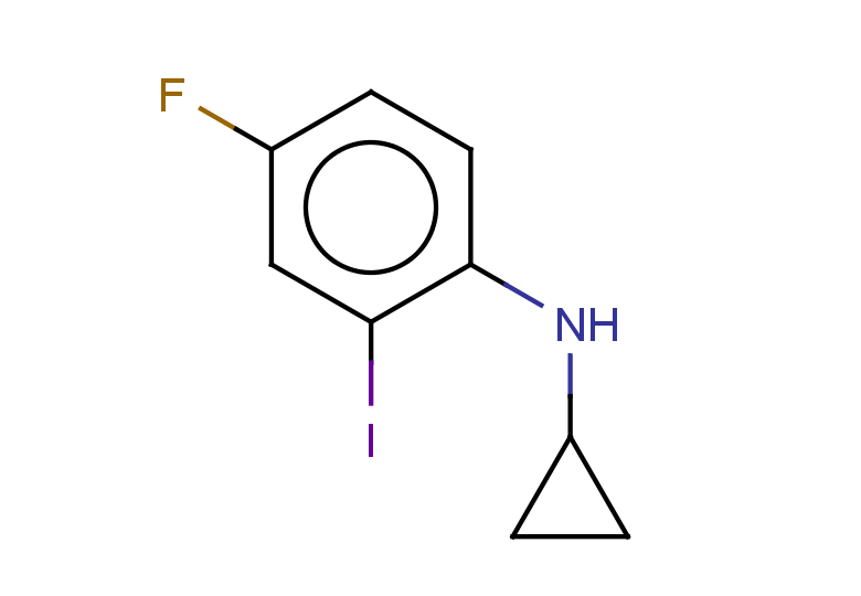 N-cyclopropyl-4-fluoro-2-iodoaniline