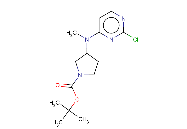 tert-butyl 3-[(2-chloropyrimidin-4-yl)(methyl)amino]pyrrolidine-1-carboxylate