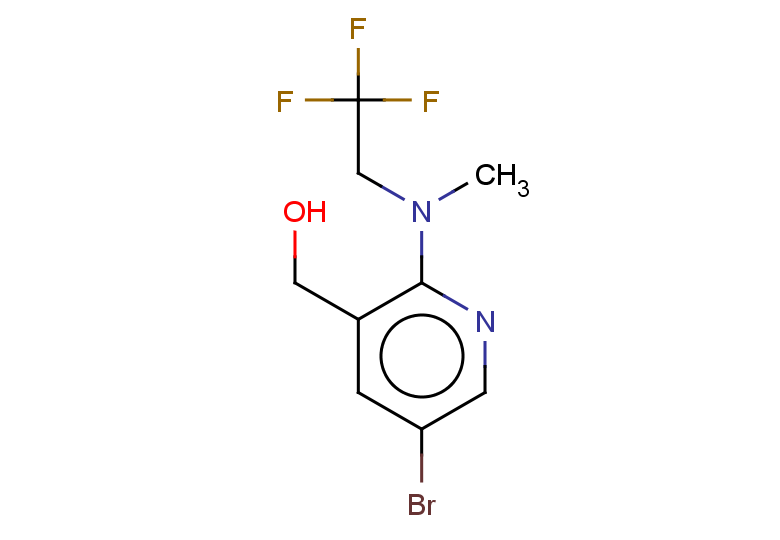 {5-bromo-2-[methyl(2,2,2-trifluoroethyl)amino]pyridin-3-yl}methanol