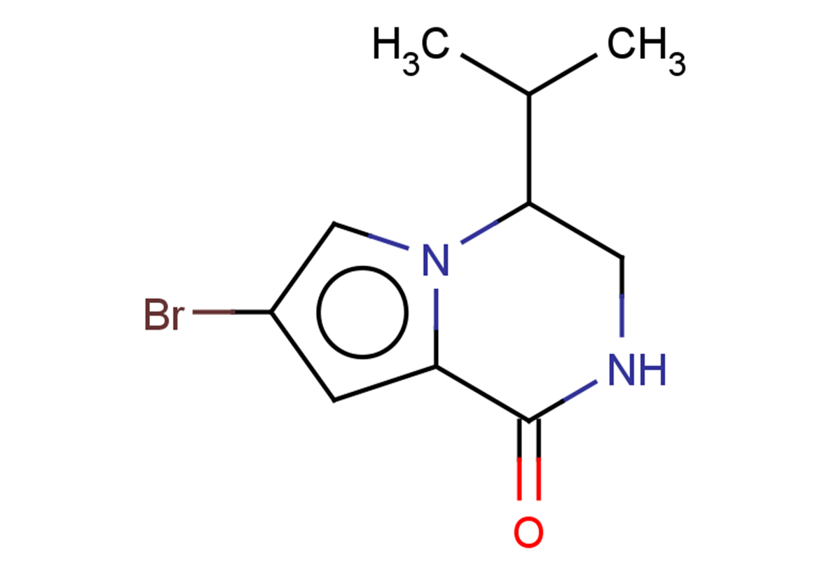 7-bromo-4-(propan-2-yl)-1H,2H,3H,4H-pyrrolo[1,2-a]pyrazin-1-one