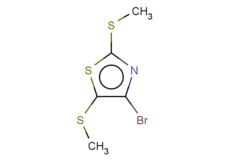 4-bromo-2,5-bis(methylsulfanyl)-1,3-thiazole