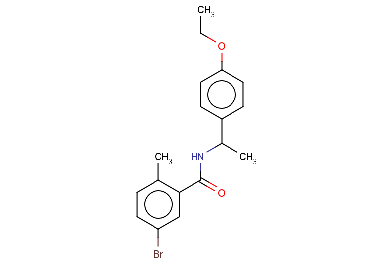 5-bromo-N-[1-(4-ethoxyphenyl)ethyl]-2-methylbenzamide