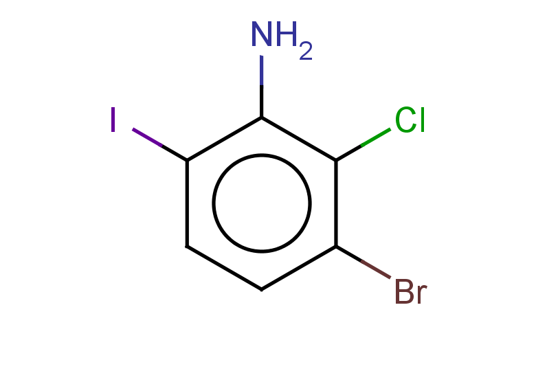 3-bromo-2-chloro-6-iodoaniline