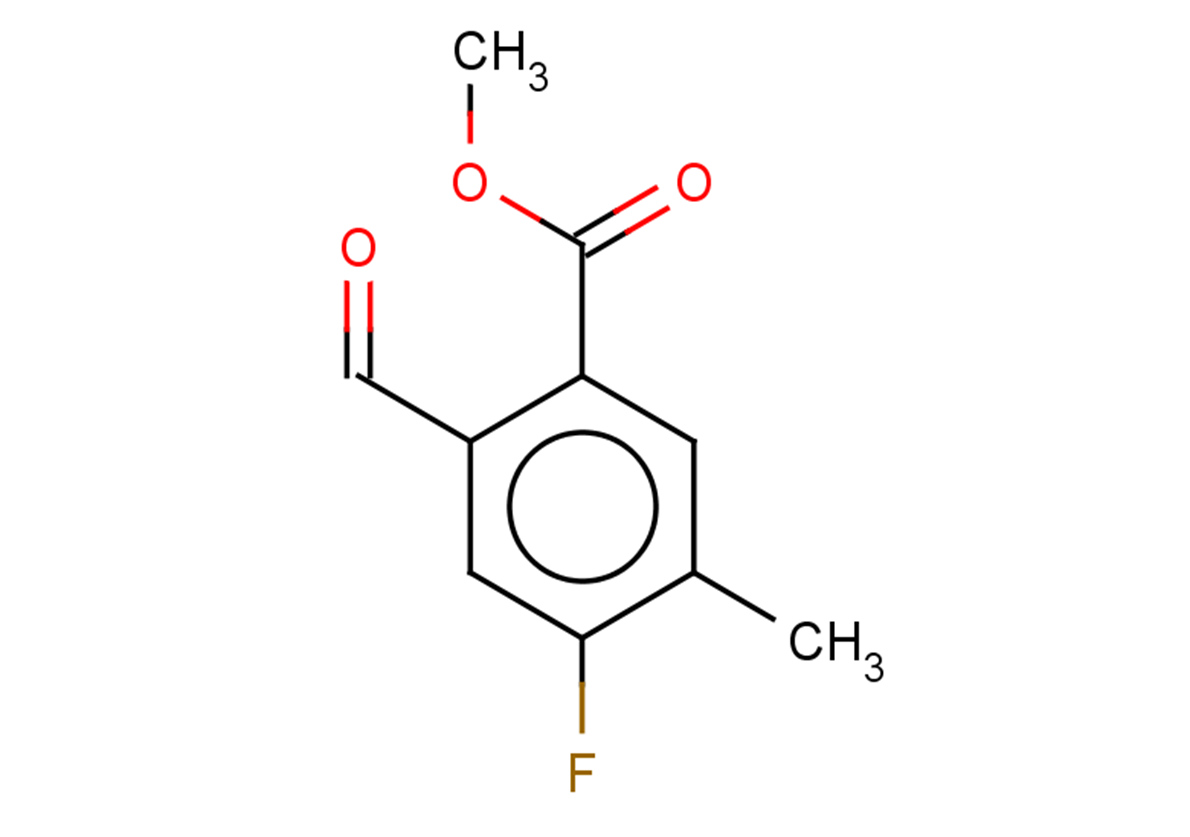 methyl 4-fluoro-2-formyl-5-methylbenzoate