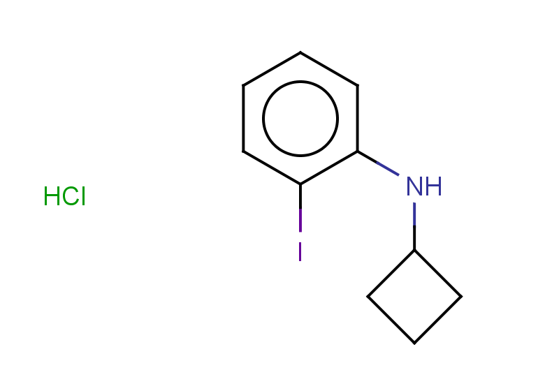N-cyclobutyl-2-iodoaniline hydrochloride