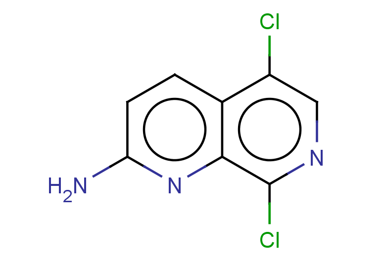 5,8-dichloro-1,7-naphthyridin-2-amine