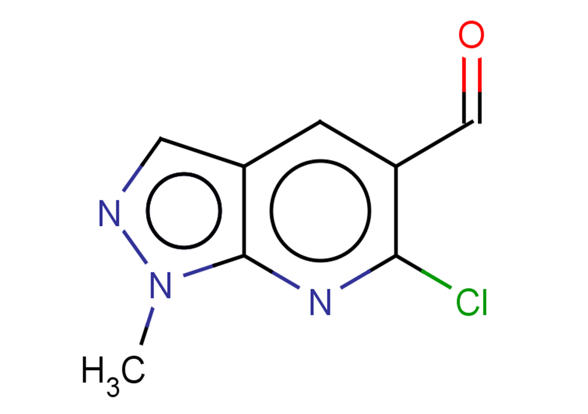 6-chloro-1-methyl-1H-pyrazolo[3,4-b]pyridine-5-carbaldehyde