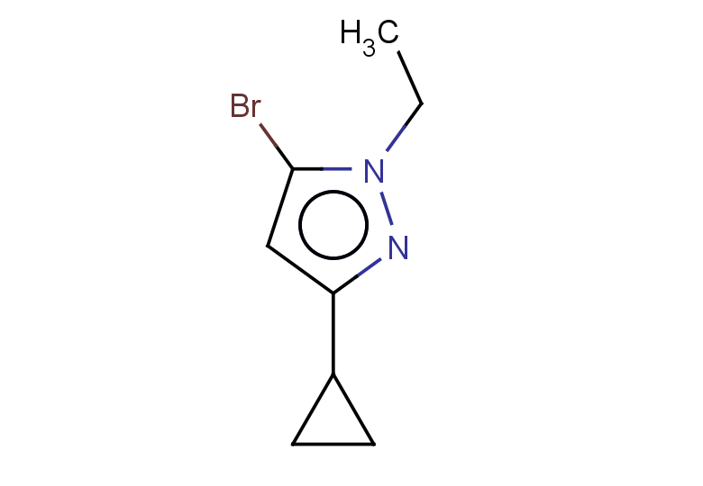 5-bromo-3-cyclopropyl-1-ethyl-1H-pyrazole