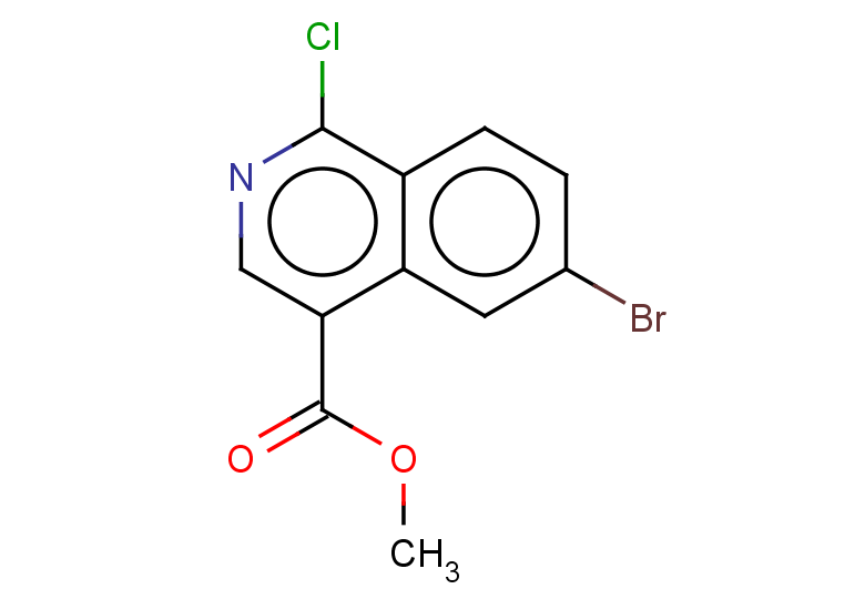 methyl 6-bromo-1-chloroisoquinoline-4-carboxylate