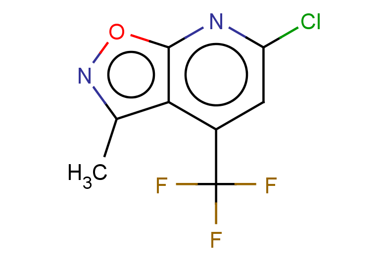 6-chloro-3-methyl-4-(trifluoromethyl)-[1,2]oxazolo[5,4-b]pyridine