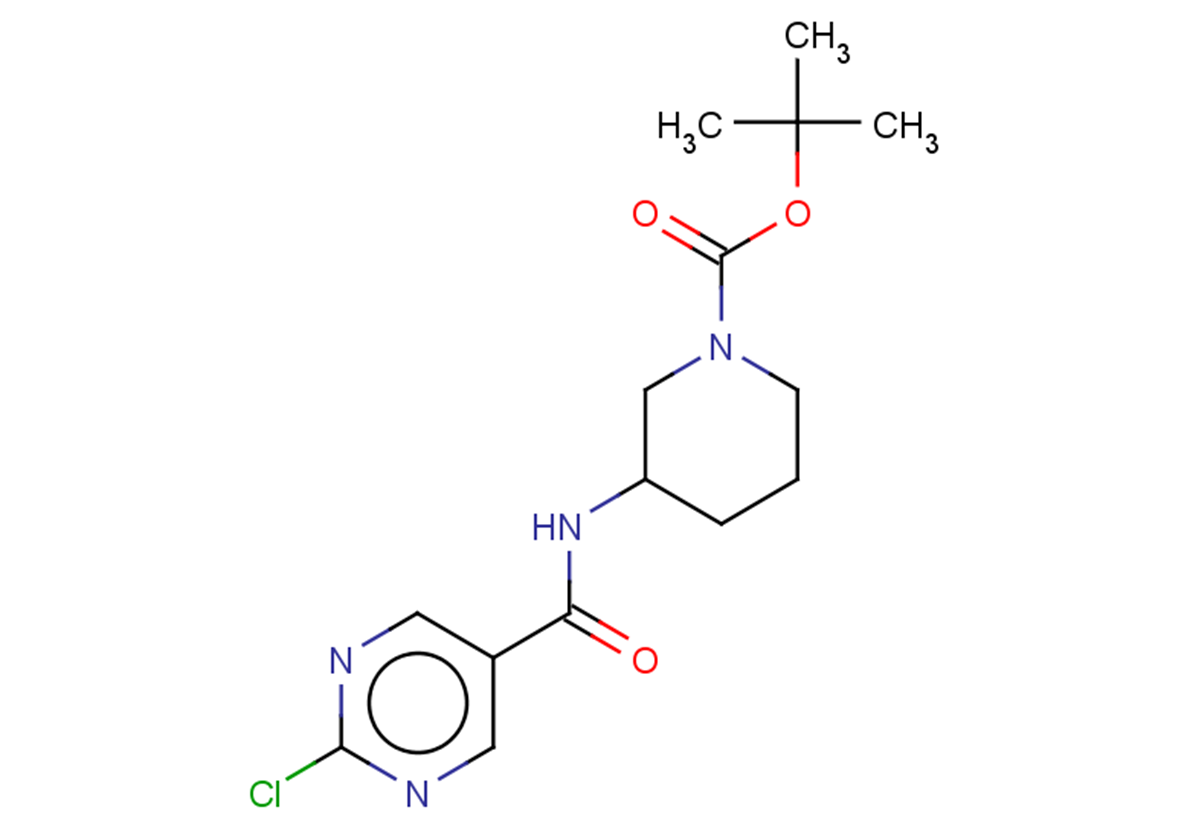 tert-butyl 3-(2-chloropyrimidine-5-amido)piperidine-1-carboxylate