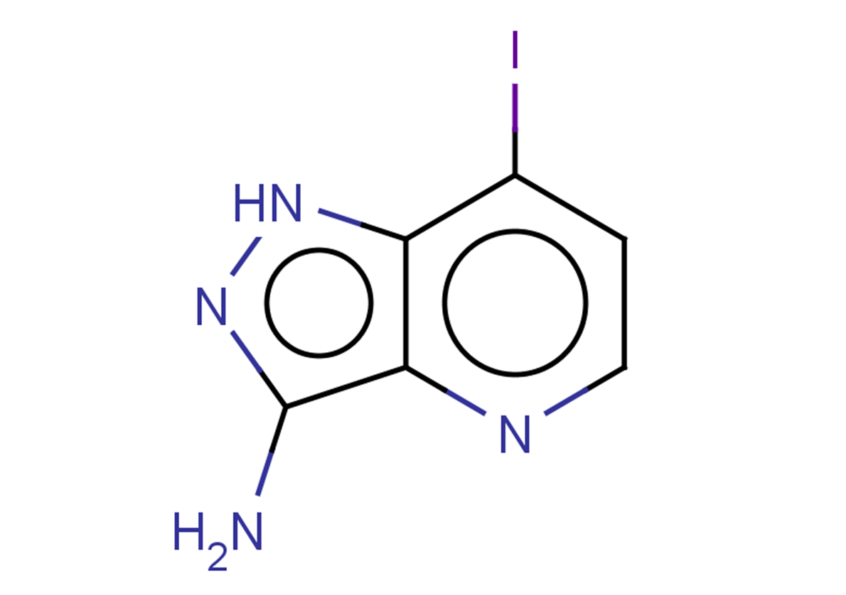 7-iodo-1H-pyrazolo[4,3-b]pyridin-3-amine