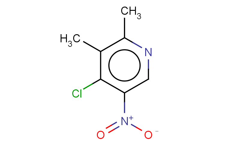 4-chloro-2,3-dimethyl-5-nitropyridine