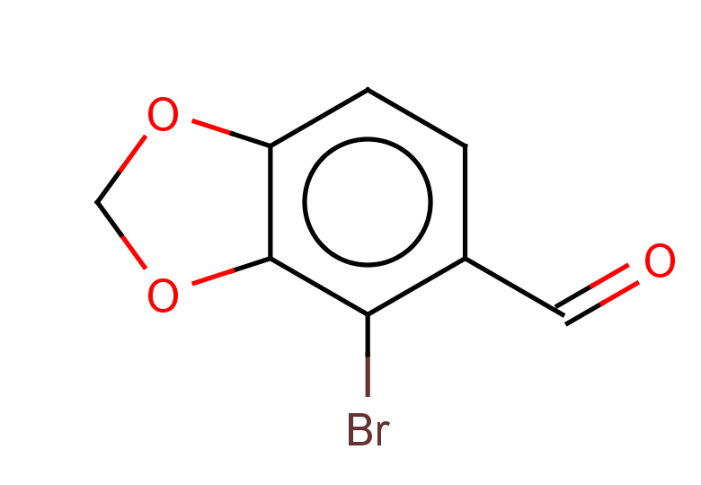4-bromo-1,3-dioxaindane-5-carbaldehyde