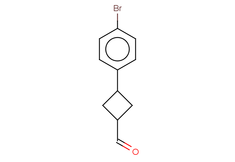 3-(4-bromophenyl)cyclobutane-1-carbaldehyde, Mixture of diastereomers