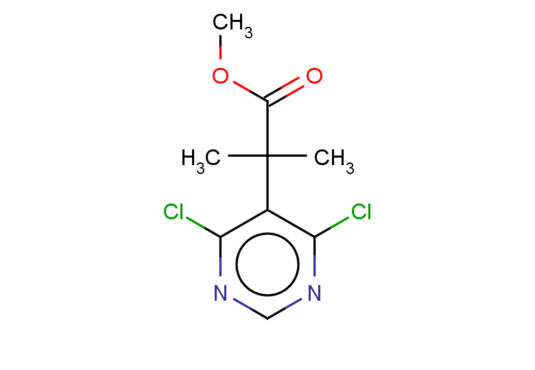 methyl 2-(4,6-dichloropyrimidin-5-yl)-2-methylpropanoate