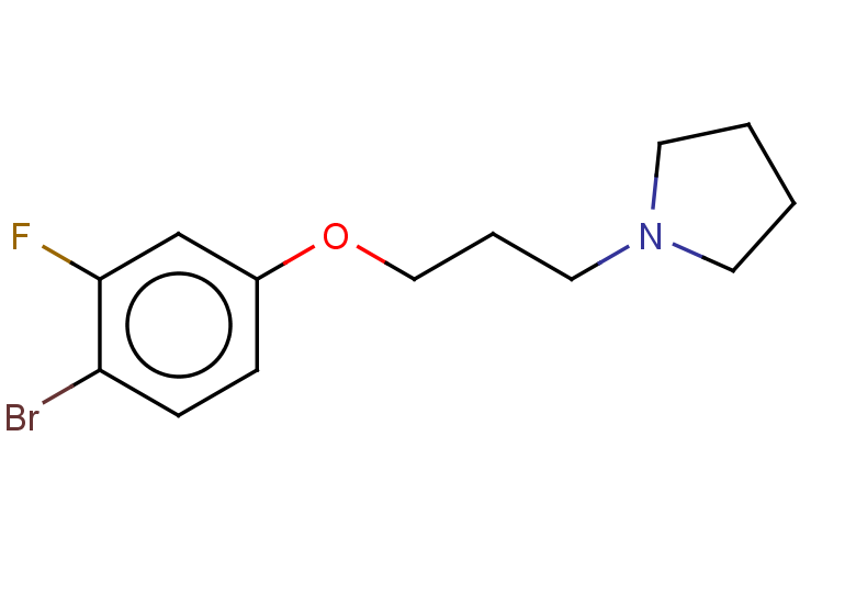 1-[3-(4-bromo-3-fluorophenoxy)propyl]pyrrolidine