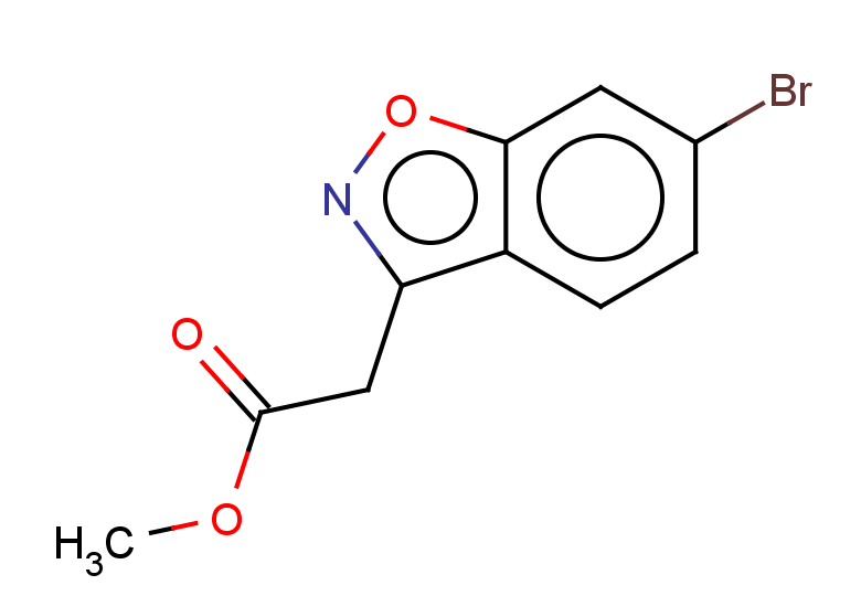 methyl 2-(6-bromo-1,2-benzoxazol-3-yl)acetate