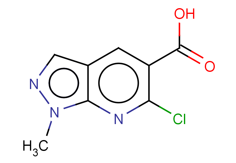 6-chloro-1-methyl-1H-pyrazolo[3,4-b]pyridine-5-carboxylic acid
