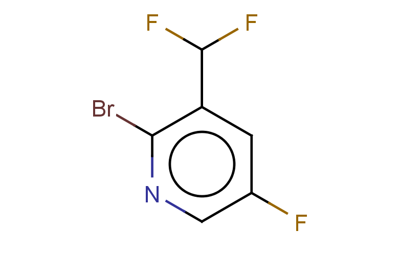 2-bromo-3-(difluoromethyl)-5-fluoropyridine