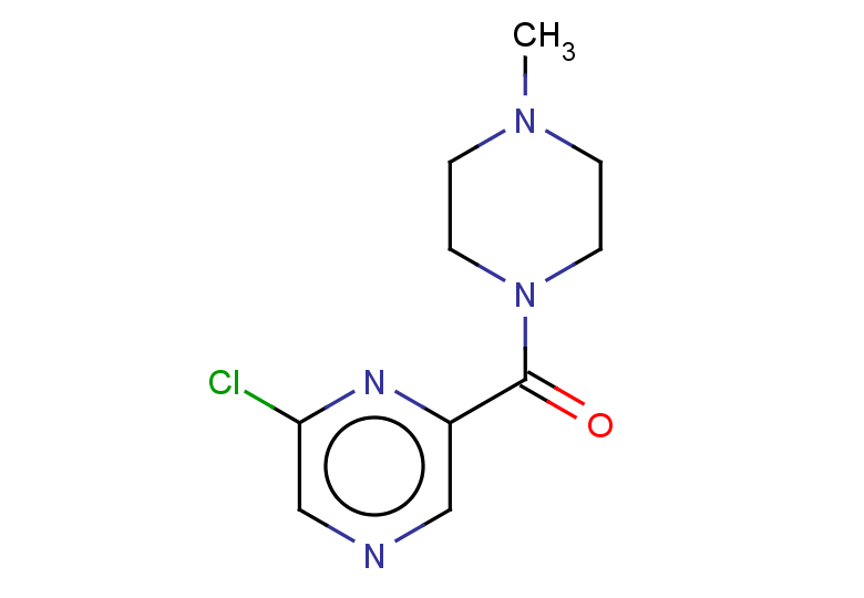 2-chloro-6-(4-methylpiperazine-1-carbonyl)pyrazine