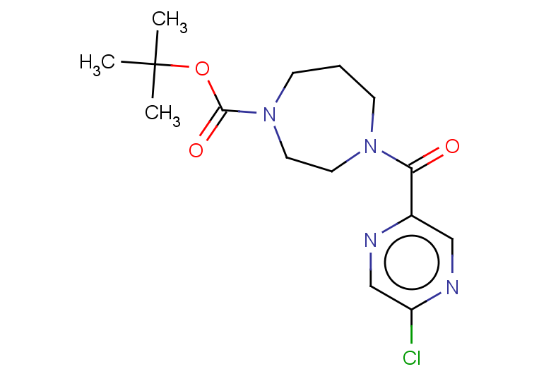 tert-butyl 4-(5-chloropyrazine-2-carbonyl)-1,4-diazepane-1-carboxylate