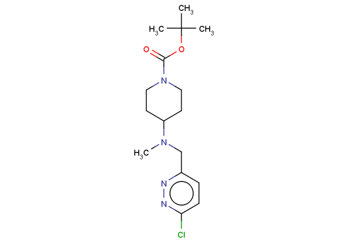 tert-butyl 4-{[(6-chloropyridazin-3-yl)methyl](methyl)amino}piperidine-1-carboxylate