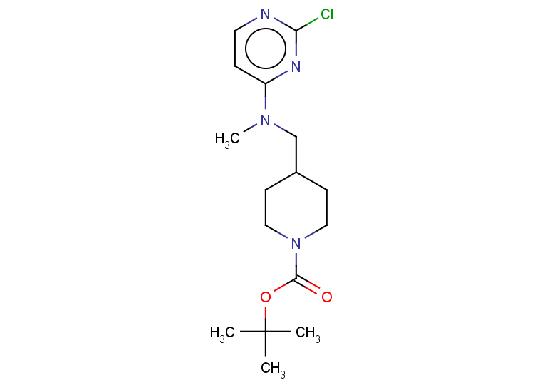 tert-butyl 4-{[(2-chloropyrimidin-4-yl)(methyl)amino]methyl}piperidine-1-carboxylate